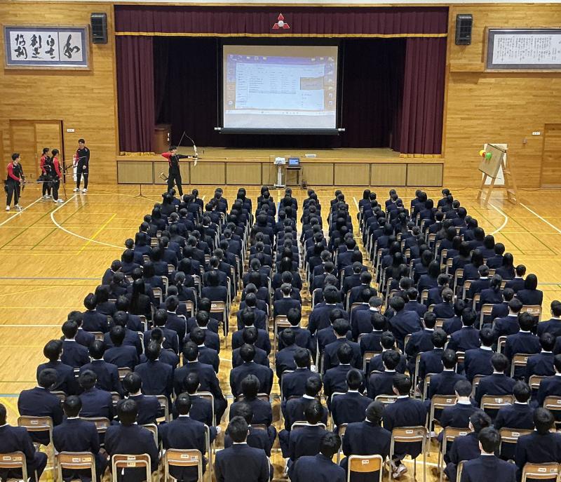 部活動紹介（アーチェリー）